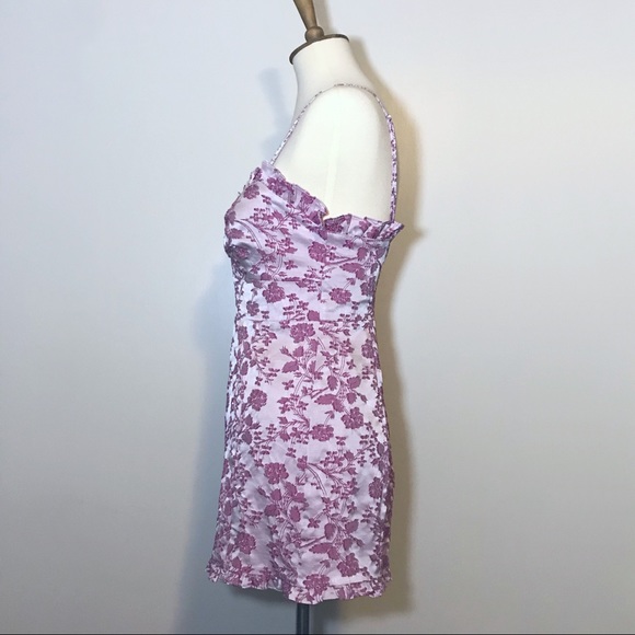 Revolve Likely Jacquard Floral Ruffle Romper - Picture 6 of 14